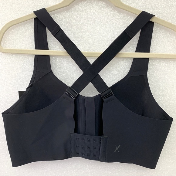 KNIX Catalyst Front Zip Sports Bra - Black - Picture 2 of 5